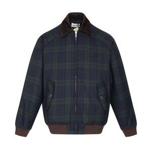 Miu Miu Women's Checked Twill Blouson Jacket